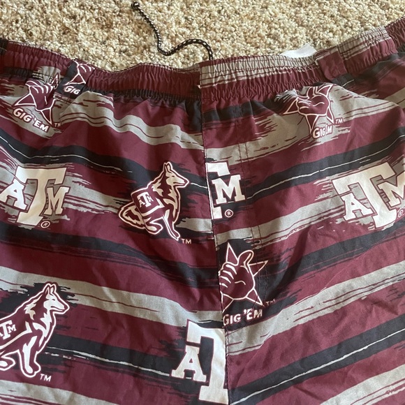 Men’s TEXAS A&M AGGIES Swim Trunks, Size XXL - Picture 2 of 7